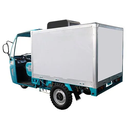 Triciclo eléctrico de carga Refrigerado C-800 A batería LiFePO4Mn de 60V 90Ah (sistema refrigerado con batería Gel 60V 32Ah)