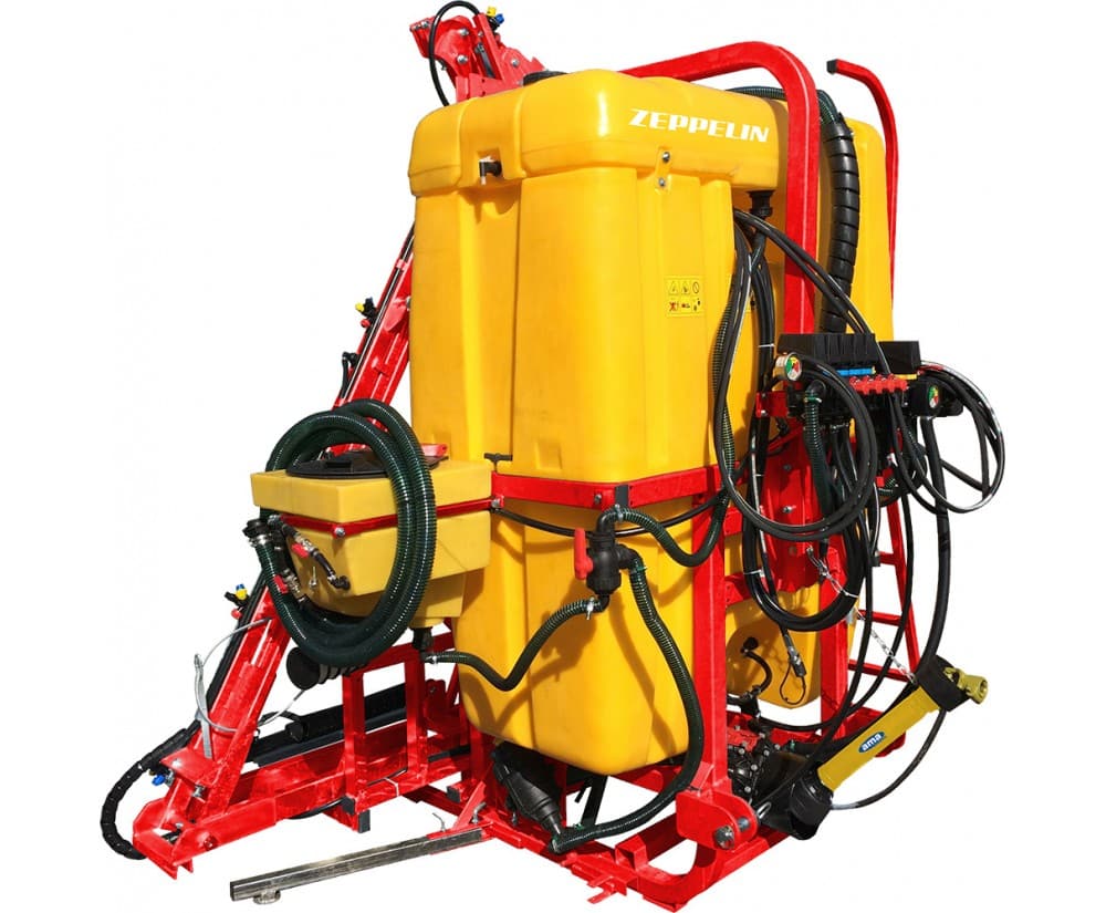 Pulverizadores suspendidos con barras y elevación hidráulica