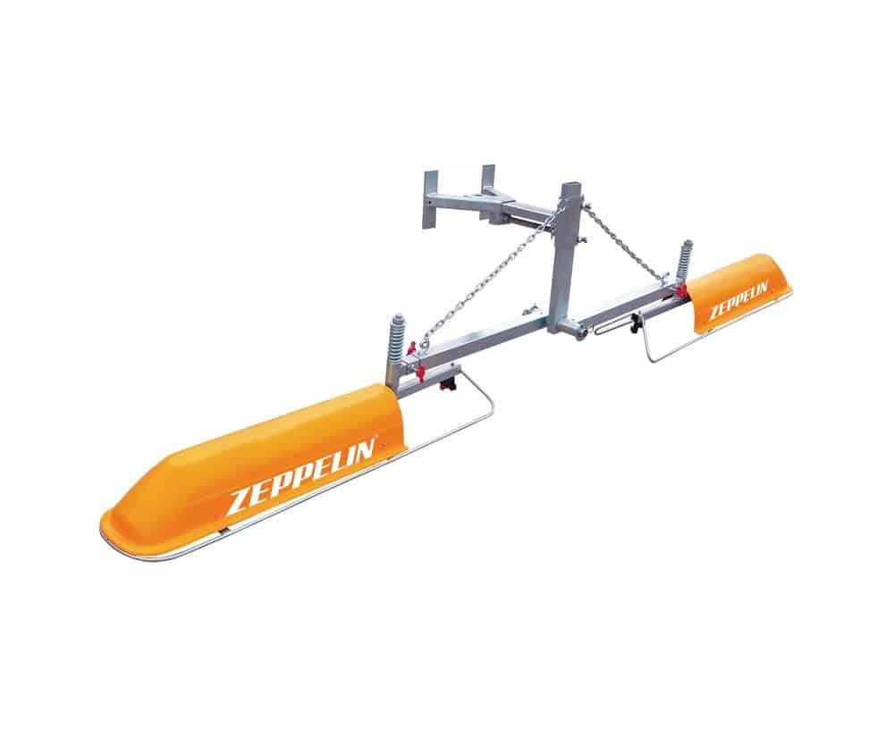 Barras herbicidas telescópicas dobles