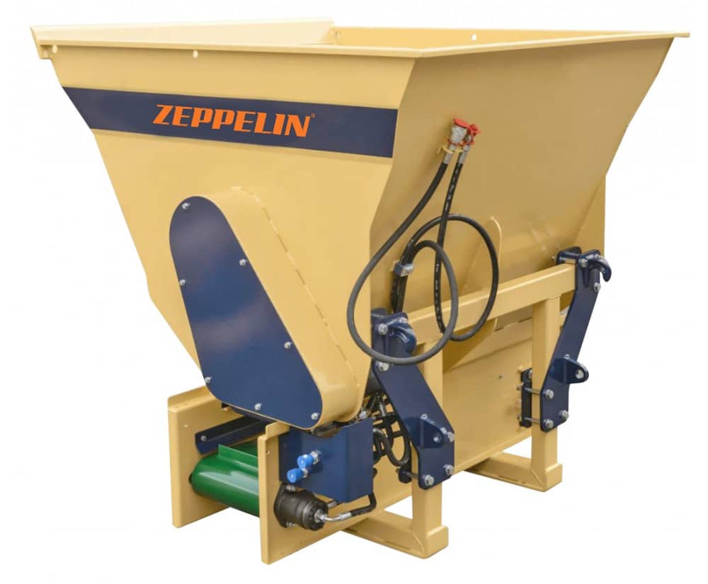 Tolva de distribución universal