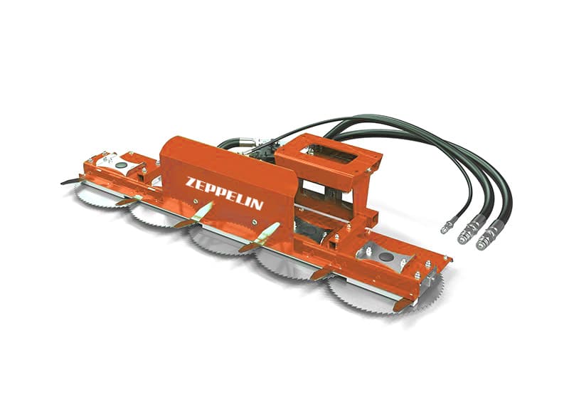 Implementos zrange: cabezal 5 discos