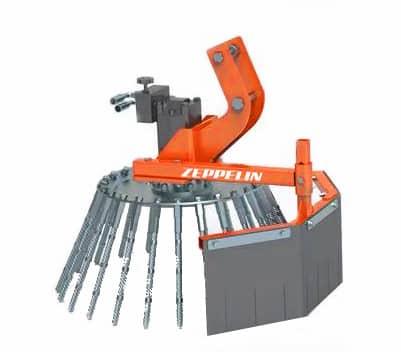 Implementos zrange: cabezal barredora