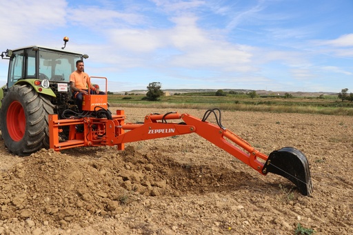 Retroexcavadoras rhinoceros hidráulicas al tractor