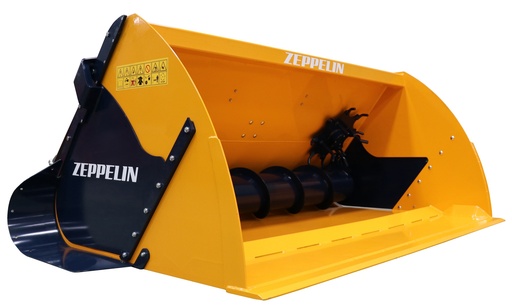 Cazo distribuidor con barrena sinfin